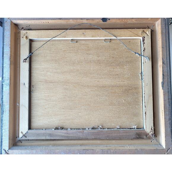 Original Oil Painting B. Wilder Framed Signed Seascape Boats - Picture 4 of 5